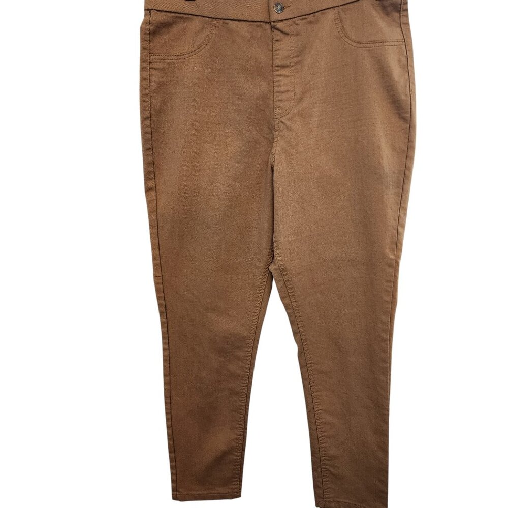 NOBO Dark Khaki Super High Rise Pant Size XXL